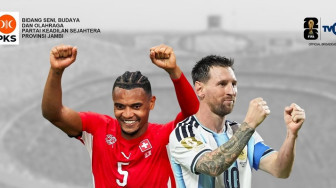 PKS Jambi Gelar Nobar Piala Dunia dan Senam Bersama untuk Masyarakat